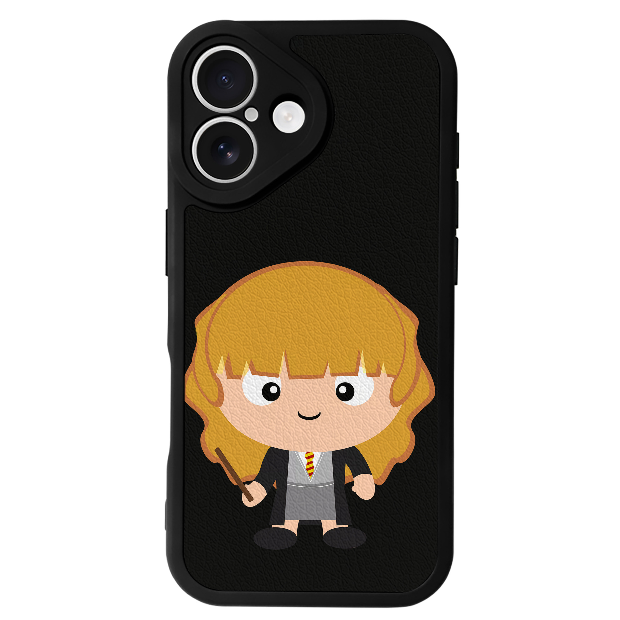 （画像用） Harry Potter ハリー・ポッターシリーズ 【iPhone 16シリーズ対応】シリコンスマホケース（レザー調） 材質：シリコン